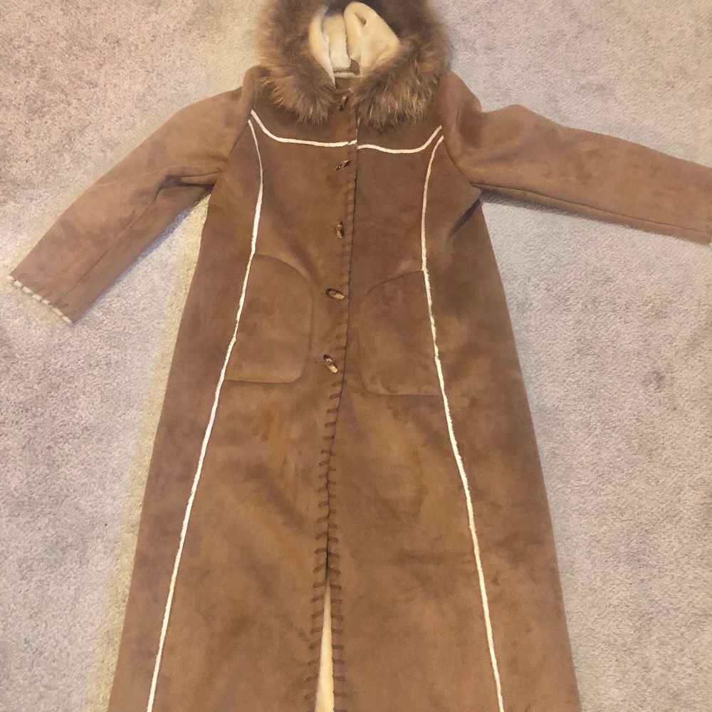 Wilson’s Leather Long Brown Jacket 🧥